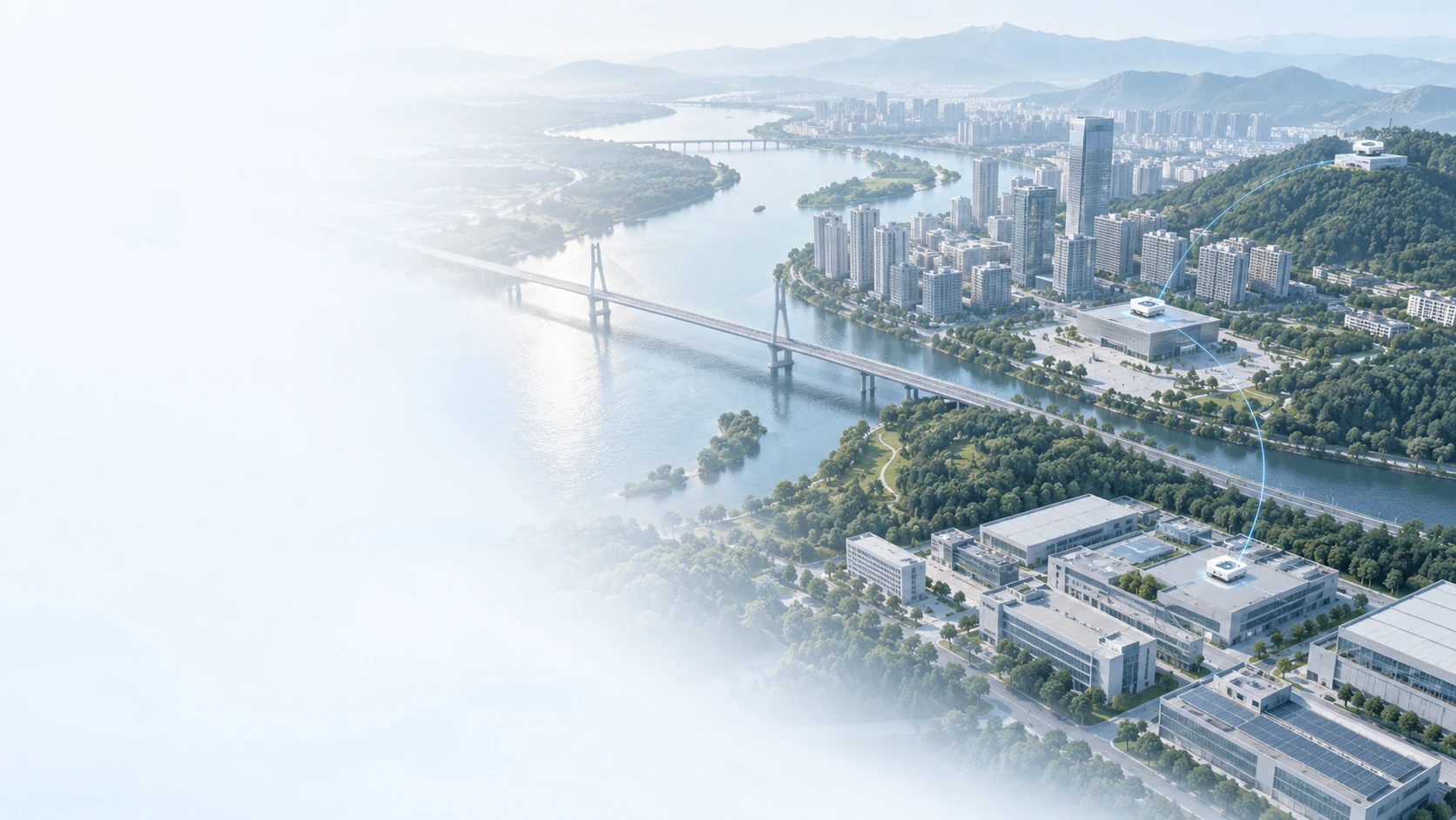 空域先锋一网统飞场景示意